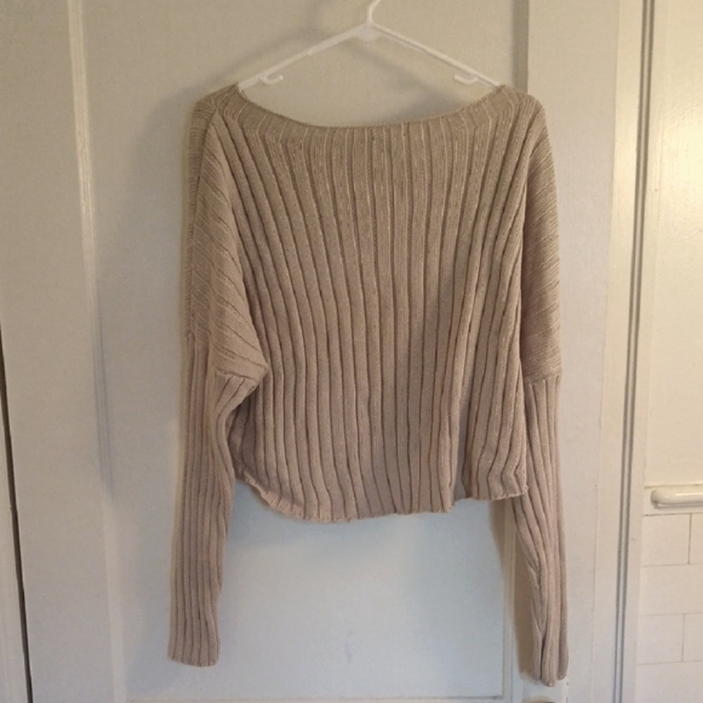 Express Women's Ribbed Sweater - Picture 7 of 9
